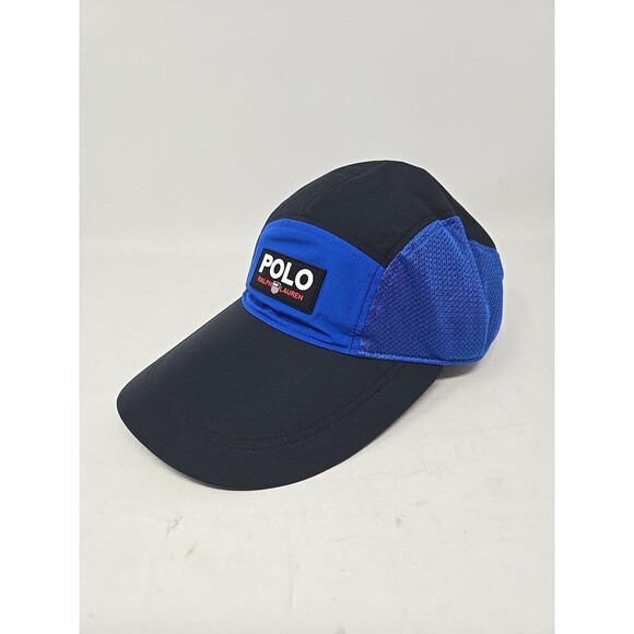 Polo Ralph Lauren Polo Sport Color Block 5 Panel Long Bill Cap Hat NWT - Picture 1 of 7